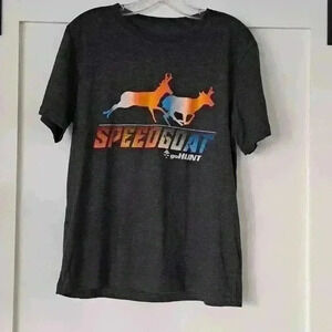 GOHUNT Fast Food Tee - Color: Charcoal Heather Gray - Size: M